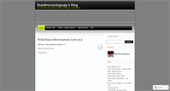 Desktop Screenshot of buletinsosiologiuajy.wordpress.com