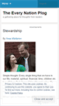 Mobile Screenshot of everynation.wordpress.com