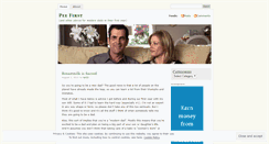 Desktop Screenshot of peefirst.wordpress.com