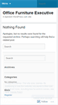 Mobile Screenshot of officefurnitureexecutive.wordpress.com
