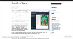 Desktop Screenshot of kusasa.wordpress.com