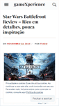 Mobile Screenshot of gamexperience.wordpress.com