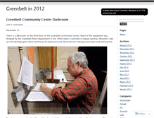 Tablet Screenshot of greenbelt2012.wordpress.com