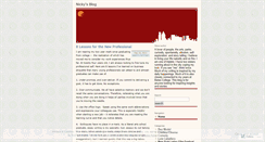 Desktop Screenshot of nickynews.wordpress.com