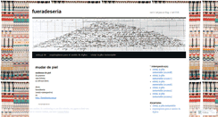 Desktop Screenshot of fueradeseria.wordpress.com