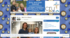 Desktop Screenshot of johnandellen.wordpress.com