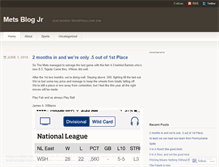 Tablet Screenshot of nymets84.wordpress.com