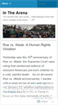 Mobile Screenshot of inthearena.wordpress.com