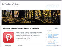 Tablet Screenshot of bythedart.wordpress.com