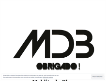 Tablet Screenshot of mdbofficial.wordpress.com