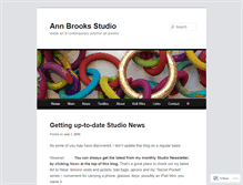 Tablet Screenshot of annbrooksstudio.wordpress.com