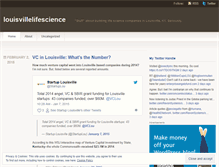 Tablet Screenshot of louisvillelifescience.wordpress.com