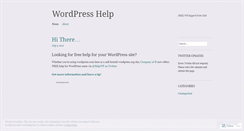 Desktop Screenshot of helpwp.wordpress.com