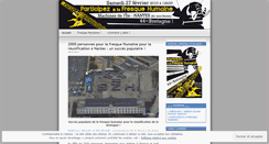 Desktop Screenshot of fresquehumainereunification.wordpress.com