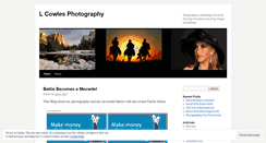 Desktop Screenshot of lcowlesphotography.wordpress.com