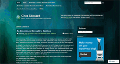 Desktop Screenshot of chezedouard.wordpress.com