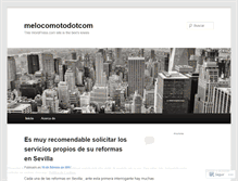 Tablet Screenshot of melocomotodotcom.wordpress.com