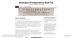 Desktop Screenshot of doiroadtrip.wordpress.com