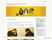 Tablet Screenshot of nogritesquenovendesnada.wordpress.com