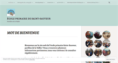 Desktop Screenshot of ecoledelavallee.wordpress.com