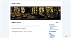 Desktop Screenshot of ambercoast.wordpress.com