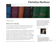 Tablet Screenshot of christinaharbour.wordpress.com