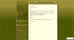 Desktop Screenshot of ceciaarteira.wordpress.com