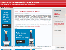 Tablet Screenshot of miguelbakunin.wordpress.com