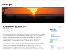 Tablet Screenshot of jaimepujals.wordpress.com