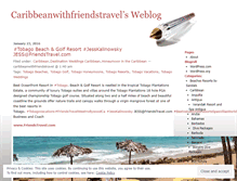 Tablet Screenshot of caribbeanwithfriendstravel.wordpress.com