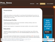 Tablet Screenshot of piresbreno.wordpress.com