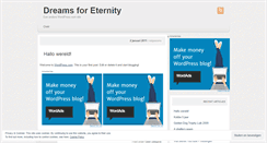 Desktop Screenshot of dreamsforeternity.wordpress.com