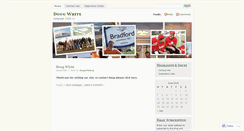 Desktop Screenshot of dougwhitebwg.wordpress.com