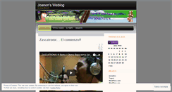 Desktop Screenshot of joanen.wordpress.com