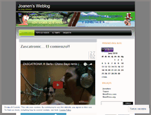 Tablet Screenshot of joanen.wordpress.com