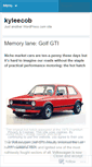 Mobile Screenshot of kyleecob.wordpress.com