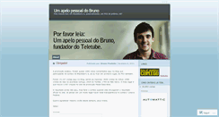 Desktop Screenshot of apelopessoaldobruno.wordpress.com