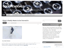 Tablet Screenshot of goodnewsgals.wordpress.com