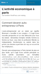 Mobile Screenshot of entreprisesparis.wordpress.com
