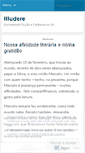 Mobile Screenshot of illudere.wordpress.com
