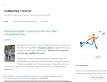 Tablet Screenshot of enchantedtraveler.wordpress.com