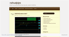 Desktop Screenshot of nahualpips.wordpress.com