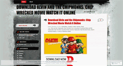 Desktop Screenshot of downloadalvinchipmunkschipwrecked.wordpress.com