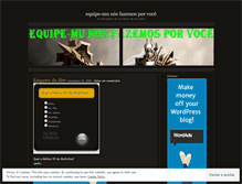 Tablet Screenshot of equipemu.wordpress.com