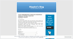 Desktop Screenshot of niaadwi.wordpress.com