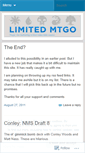 Mobile Screenshot of limitedmtgo.wordpress.com
