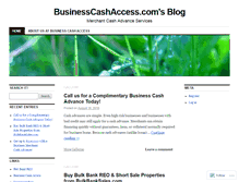 Tablet Screenshot of 4bizcashaccess.wordpress.com