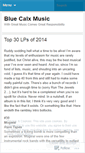 Mobile Screenshot of bluecalx.wordpress.com