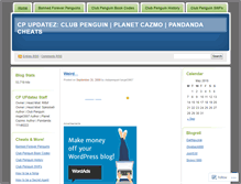 Tablet Screenshot of cpupdatez.wordpress.com