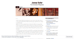 Desktop Screenshot of jawazsafar.wordpress.com